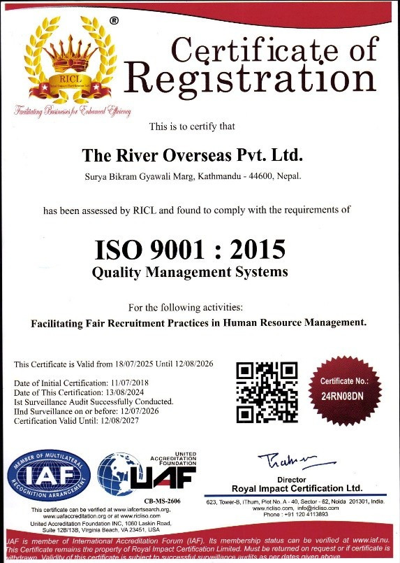 ISO Certificate